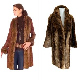 Chico's Rich Brown Teddy Jacket